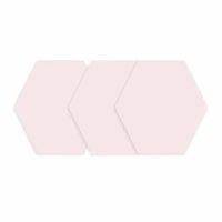 RoomMates Blush Beauty Dry Erase Hexagon Peel & Stick Decals
