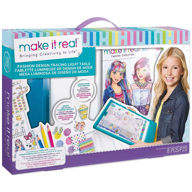 Make It Real™ Fashion Design Tracing Light Table