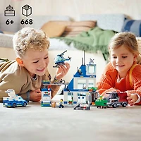 LEGO® City Police Station 60316 Building Kit (668 Pieces)
