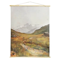 59" Grassy Path to Mountains Landscape Wall Décor by Ashland®