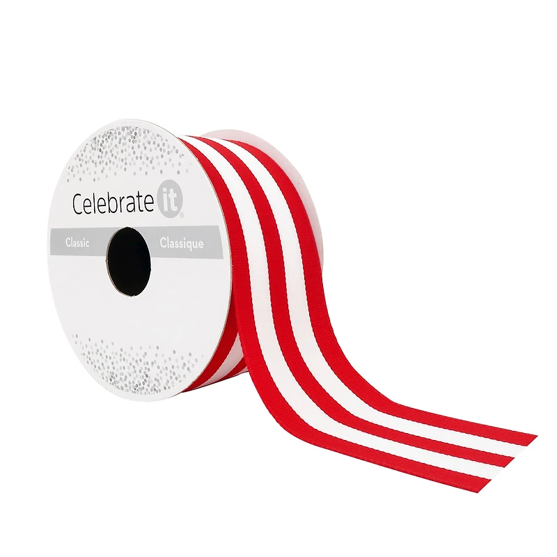 1.5" x 3yd. Grosgrain Striped Ribbon by Celebrate It