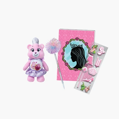 Wicked Glinda Journal Set & Care Bears™ Plush Gift Bundle