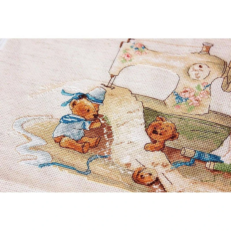 Luca-s The Fairy-Needlewoman Counted Cross Stitch Kit