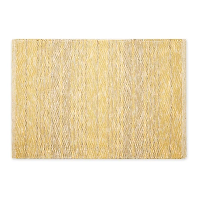 DII® Variegated Stripe Handwoven Recycled Yarn Rug