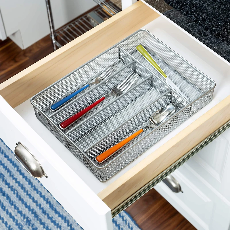 Honey Can Do Small Mesh Cutlery Tray