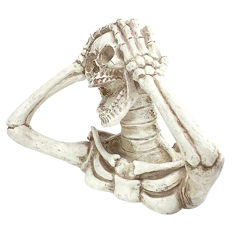 Design Toscano 10.5" Shriek the Skeleton Statue