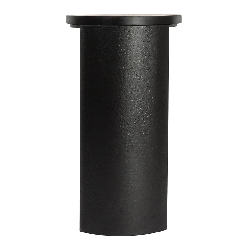 Hello Honey® Black Sleek Metal Round End Table