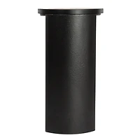 Hello Honey® Black Sleek Metal Round End Table