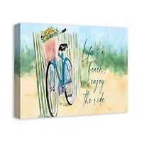 Life's A Beach 20" x 16" Canvas Wall Art