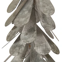 Glitzhome® Galvanized Metal Christmas Tree Table Décor Set