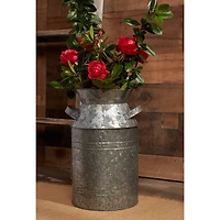 DII® 11" Galvanized Metal Farmhouse Milk Can