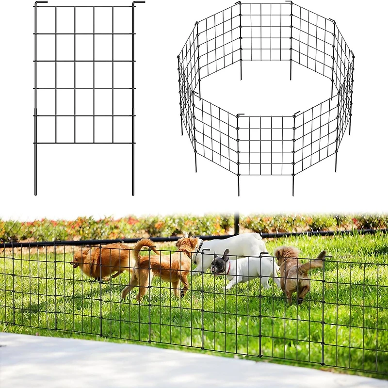 NEX™ 23.5" Black Rustproof Metal Wire Animal Barrier