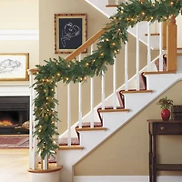 9ft. Pre-Lit Balsam Fir Garland