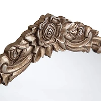 Habitat Alaric 21.5" Pewter Rosette Framed Mirror