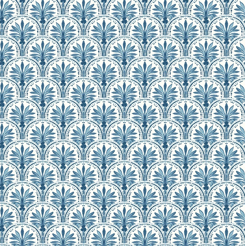 Tommy Bahama Scalloping Peel & Stick Wallpaper