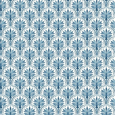 Tommy Bahama Scalloping Peel & Stick Wallpaper