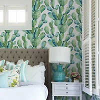 RoomMates Prickly Pear Cactus Peel & Stick Wallpaper