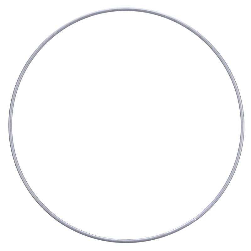 10 Pack: 10" Silver Floral Hoop by Ashland®