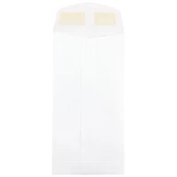 JAM Paper 3.5" x 6.5" White Coin Business Envelopes