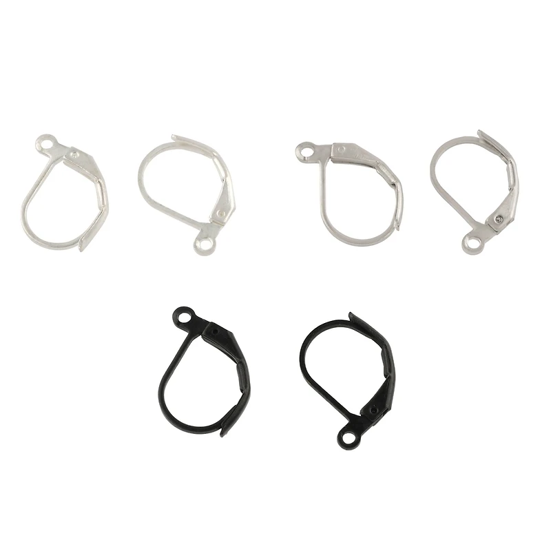 9mm Mixed Lever Backs, 24ct. by Bead Landing™