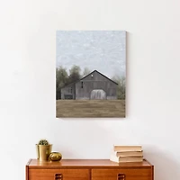 Barnscape 16" x 20" Canvas Wall Art