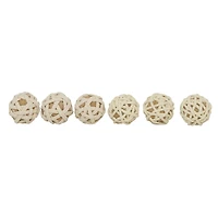 4" Natural Jute Vase Filler Orbs, 6ct.