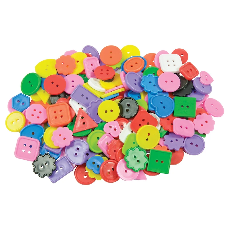 Roylco® Bright Buttons™, 2 Packs of 1lb.