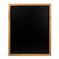 Home Natural Walnut Stain Wood Frame with Mat by Studio Décor