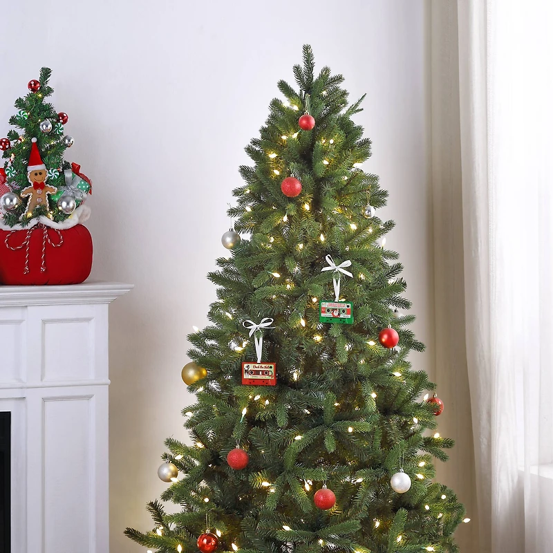 Mr. Christmas 3.8" Musical Cassette Ornaments​, 12ct.