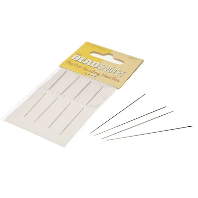 The Beadsmith® Large Eye 2.125" Beading Needles