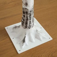 3ft. Pre-Lit White Birch Artificial Tree, Warm White LED Lights