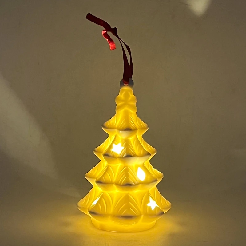 4.75" DIY LED Ceramic Tree Ornament by Make Market®