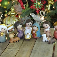 3.5" Nativity Figurine Set, 11pc.