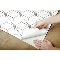 RoomMates Geo Blockstar Peel & Stick Wallpaper