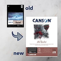 Canson® Mi-Teintes® 9" x 12" Black Pastel Paper Pad, 24 Sheets