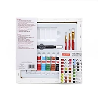 11" x 11" Christmas Wreath Canvas Painting Kit by Artist's Loft™