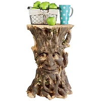 Design Toscano 20.5" Craggy Bark Ent Tree Side Table