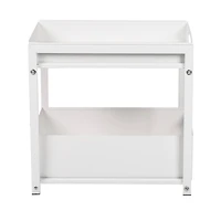 Honey Can Do 15.5" White Metal Kitchen Cabinet Organizer with Drawers