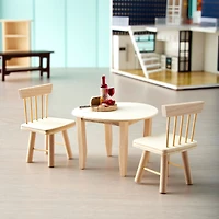Mini Wood Table & Chairs Set by Make Market®