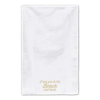 To The Beach & Back Stripe Tea Towel Set