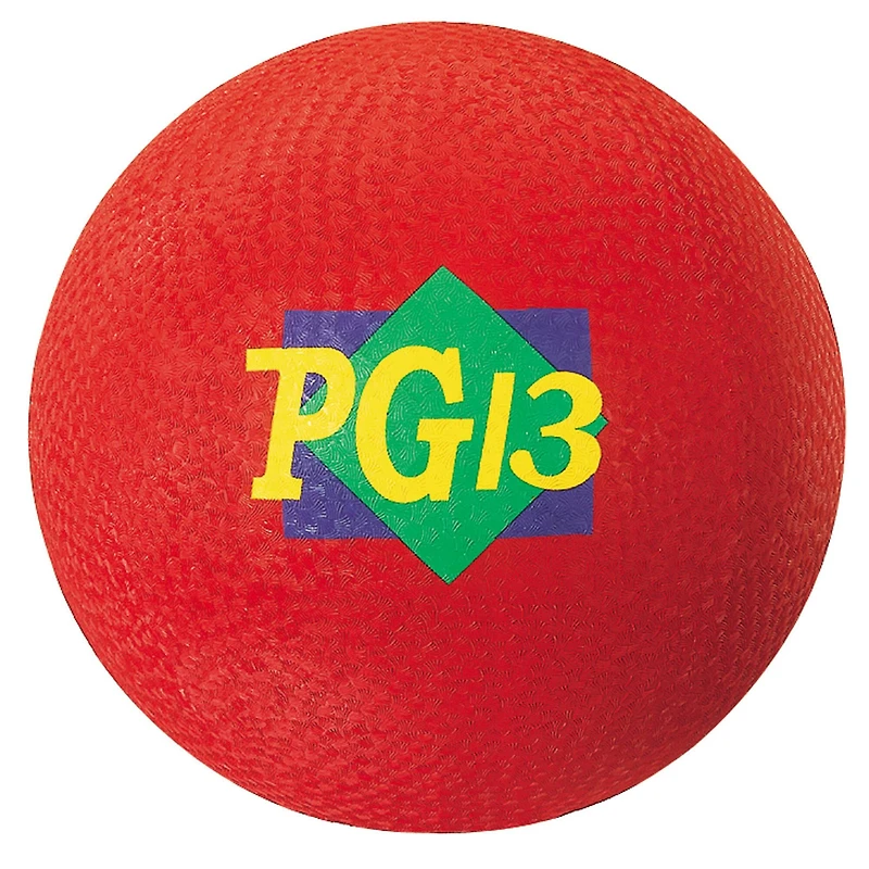 Martin Sports 13" Red Playground Ball