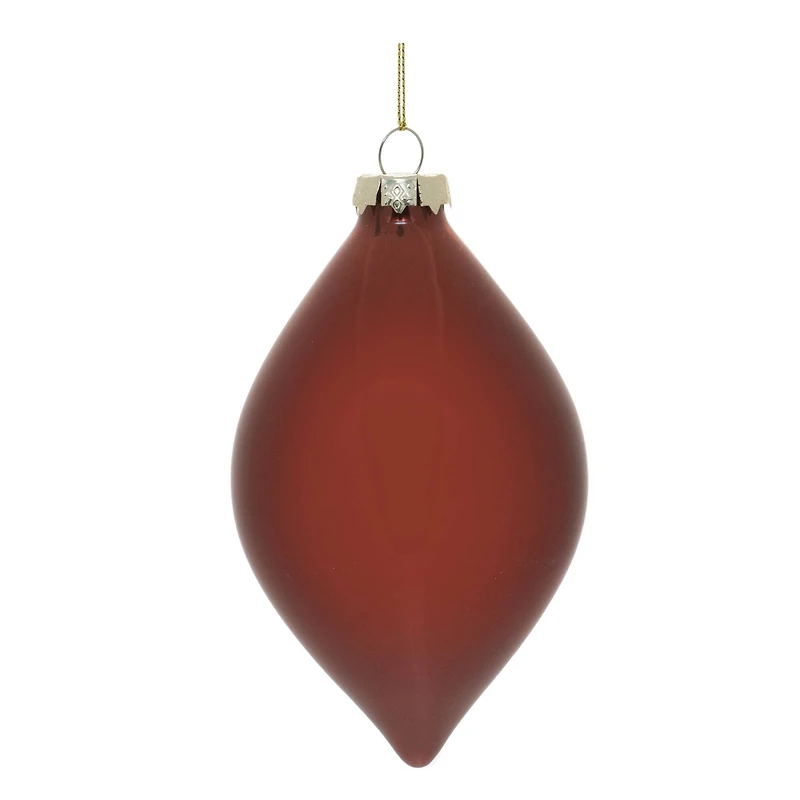Red Glass Ball Ornaments Set