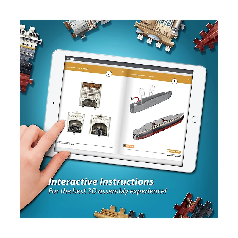 Titanic 3D Jigsaw Puzzle: 440 Pcs