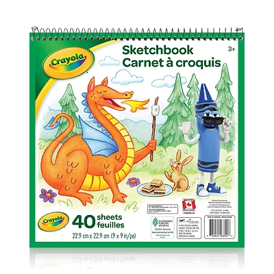 12 Pack: Crayola® Heavyweight Drawing Paper Sketchbook