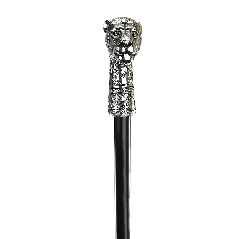 Design Toscano Dragonsthorne Collection 37.5" Protector Lion Walking Stick