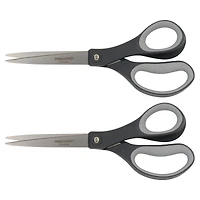 Fiskars® 8" Black Scissors, 2ct.