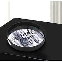 15" Nikki Chu Summerville Made with Love Mirror Tray