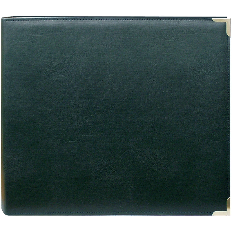 Pioneer® 3-Ring Hunter Green Oxford Sewn Cover Album, 12" x 12"