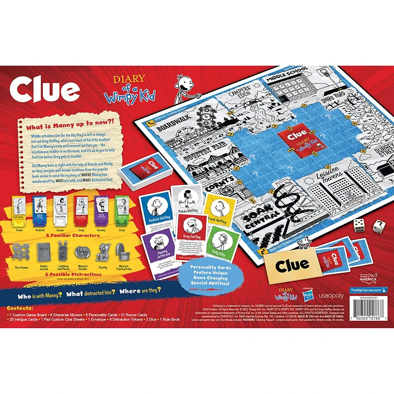 CLUE®: Diary of a Wimpy Kid