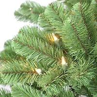 7.5ft. Pre-Lit Vermont Spruce Artificial Christmas Tree, Clear Lights